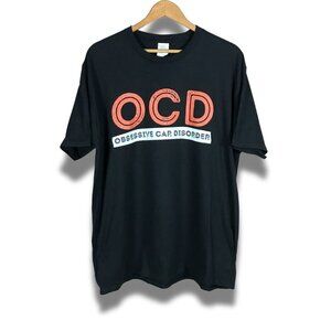 Men's OCD Car Fanatic Graphic T-Shirt NEW XL